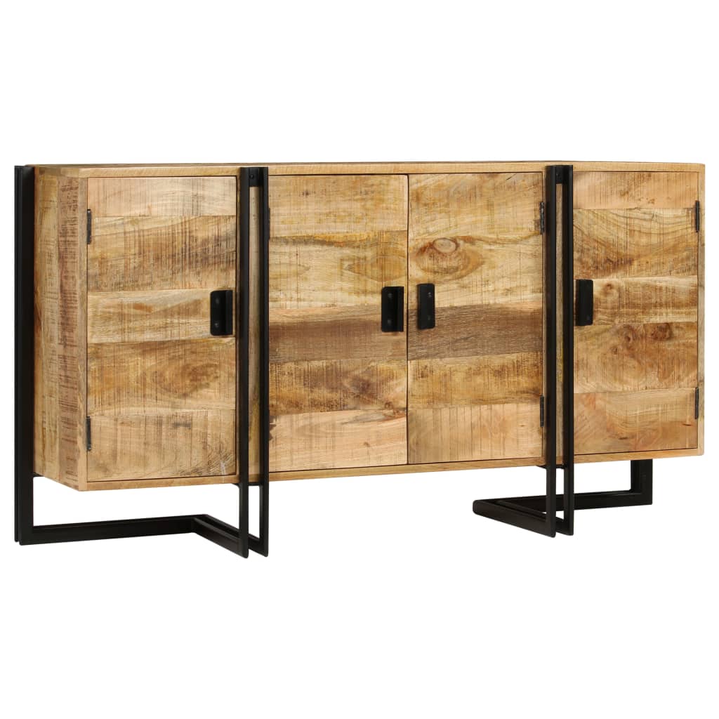 Dressoir 150x40x80 cm massief mangohout