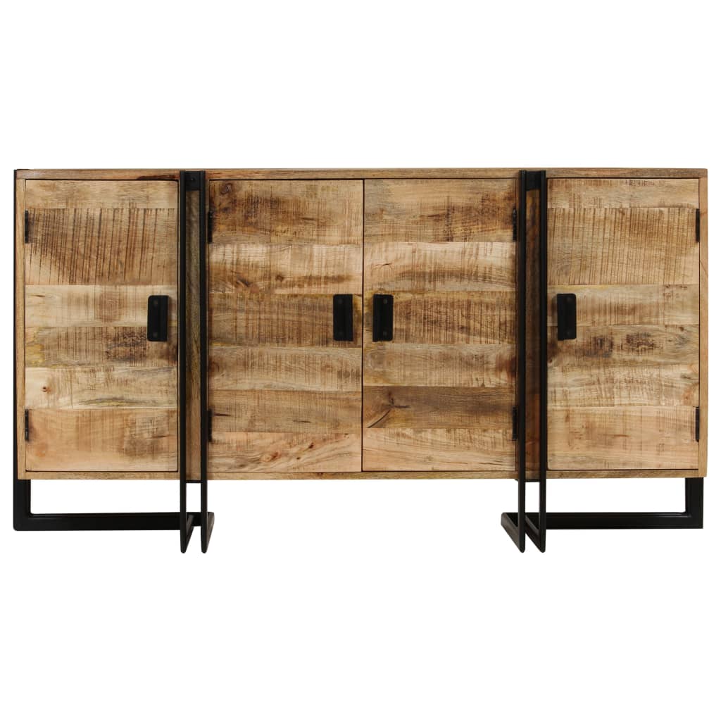 Dressoir 150x40x80 cm massief mangohout