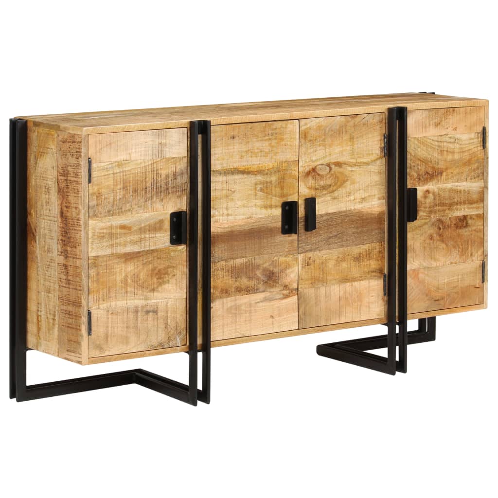 Dressoir 150x40x80 cm massief mangohout