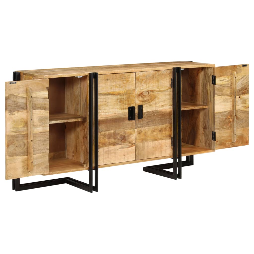 Dressoir 150x40x80 cm massief mangohout