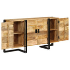 Dressoir 150x40x80 cm massief mangohout