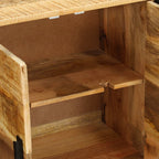 Dressoir 150x40x80 cm massief mangohout