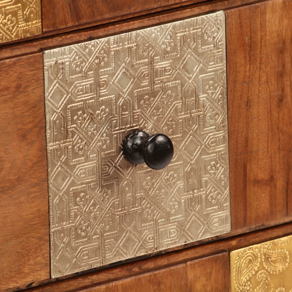 Ladekast 60x30x75 cm massief acaciahout