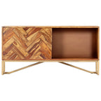 Dressoir 118x30x60 cm massief acaciahout