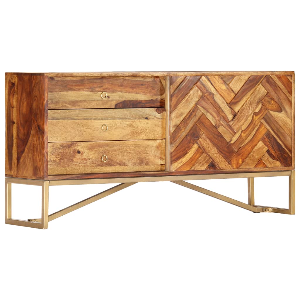 Dressoir 118x30x60 cm massief acaciahout