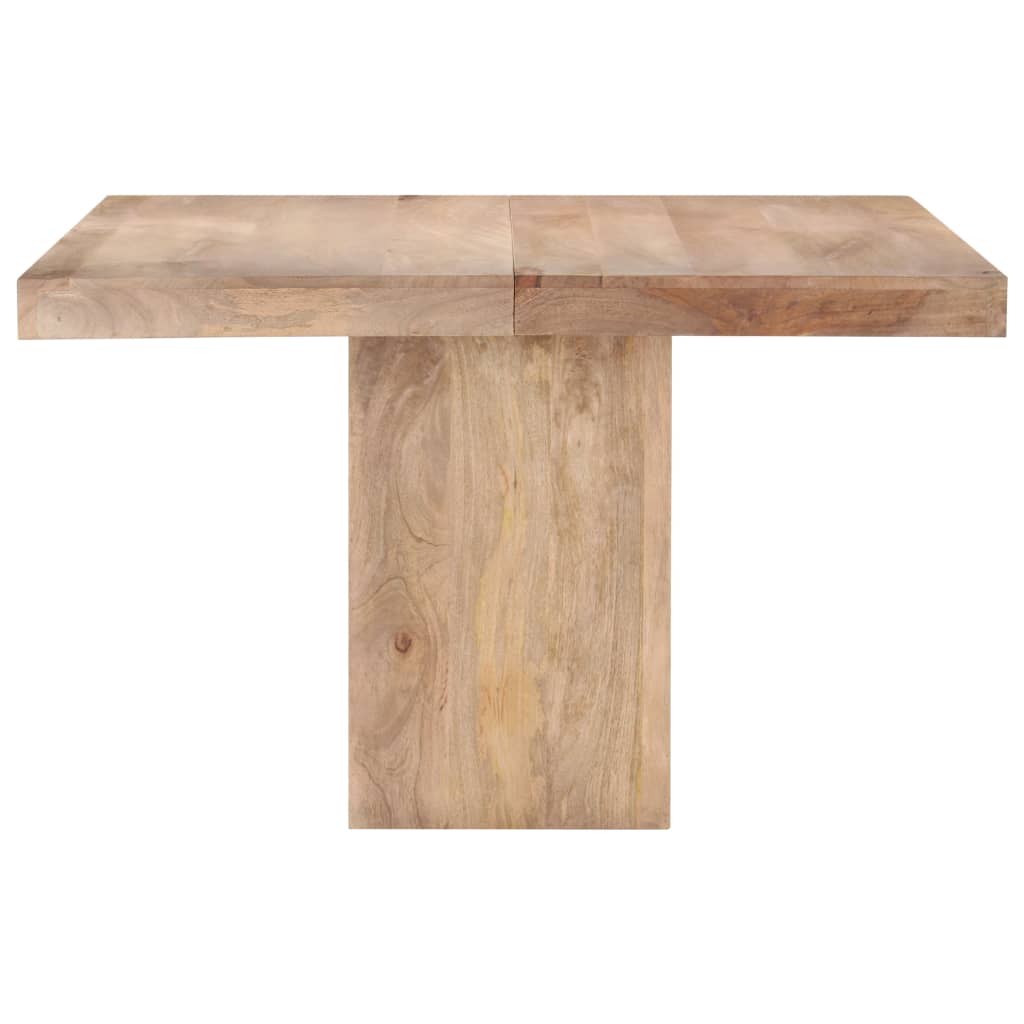Eettafel 120x120x77 cm massief mangohout