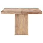 Eettafel 120x120x77 cm massief mangohout