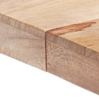 Eettafel 120x120x77 cm massief mangohout