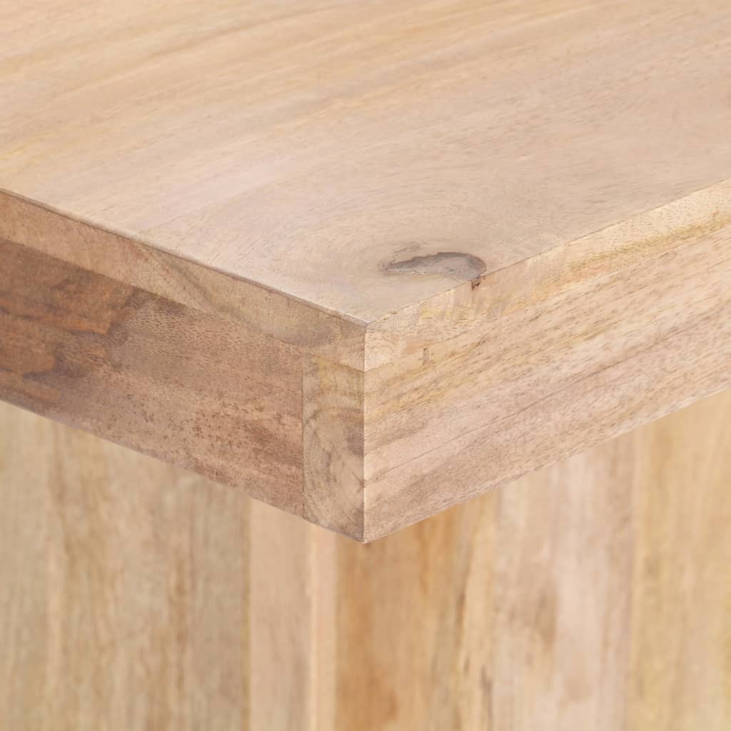 Eettafel 120x120x77 cm massief mangohout