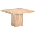 Eettafel 120x120x77 cm massief mangohout