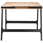 Eettafel 180x90x76 cm massief mangohout