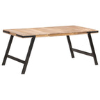 Eettafel 180x90x76 cm massief mangohout