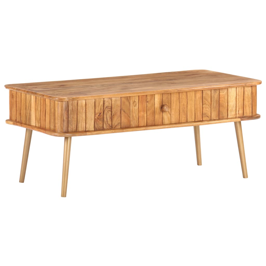 Salontafel 100x50x40 cm massief acaciahout