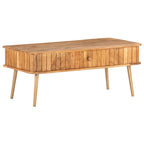 Salontafel 100x50x40 cm massief acaciahout