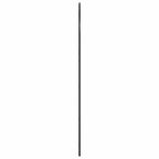 Wandspiegel boog 100x150 cm ijzer zwart