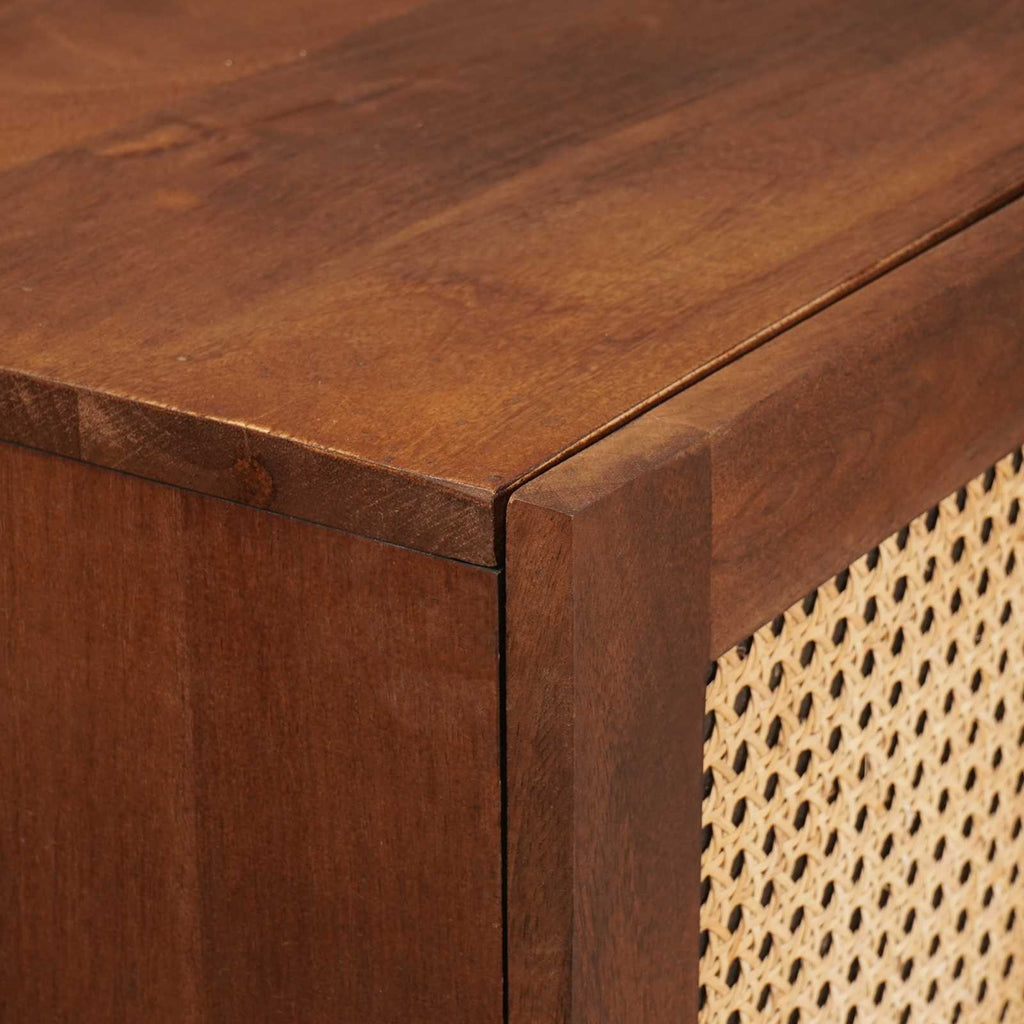 Hoge Kast Bruin 60 x 33,5 x 100 cm Massief Mango Hout