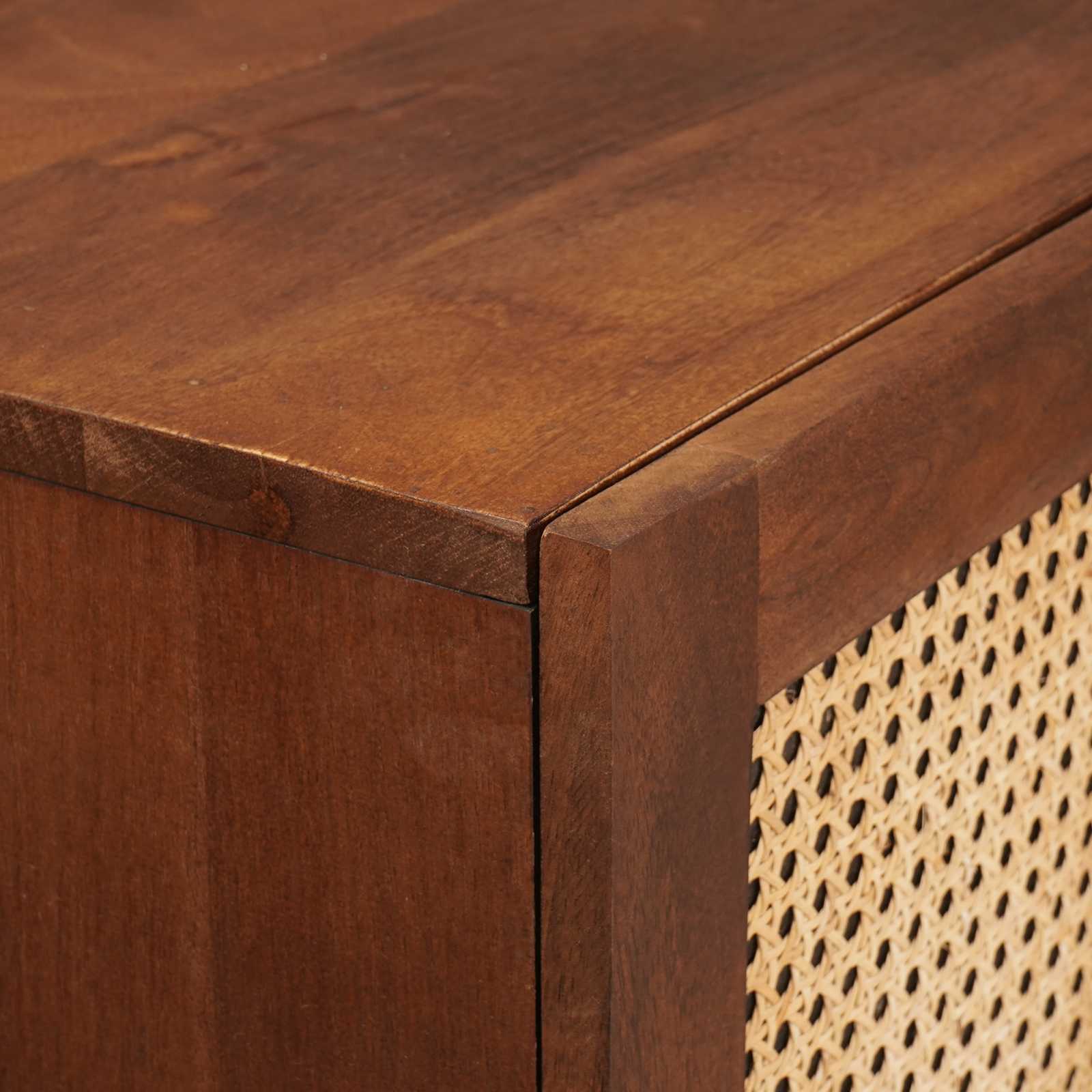 Hoge Kast Bruin 60 x 33,5 x 100 cm Massief Mango Hout
