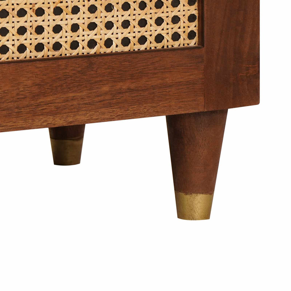 Hoge Kast Bruin 60 x 33,5 x 100 cm Massief Mango Hout