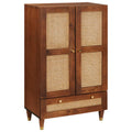 Hoge Kast Bruin 60 x 33,5 x 100 cm Massief Mango Hout