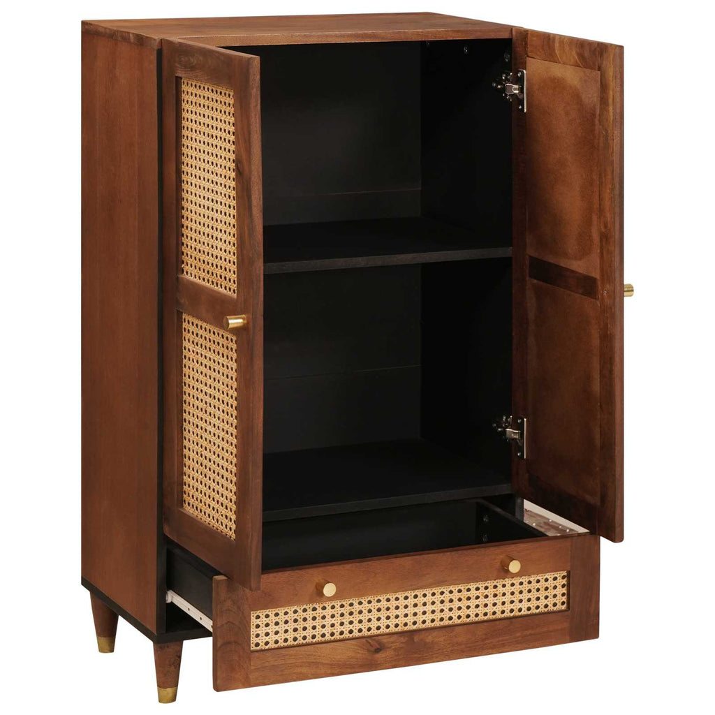 Hoge Kast Bruin 60 x 33,5 x 100 cm Massief Mango Hout