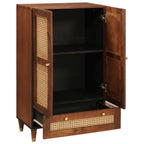 Hoge Kast Bruin 60 x 33,5 x 100 cm Massief Mango Hout