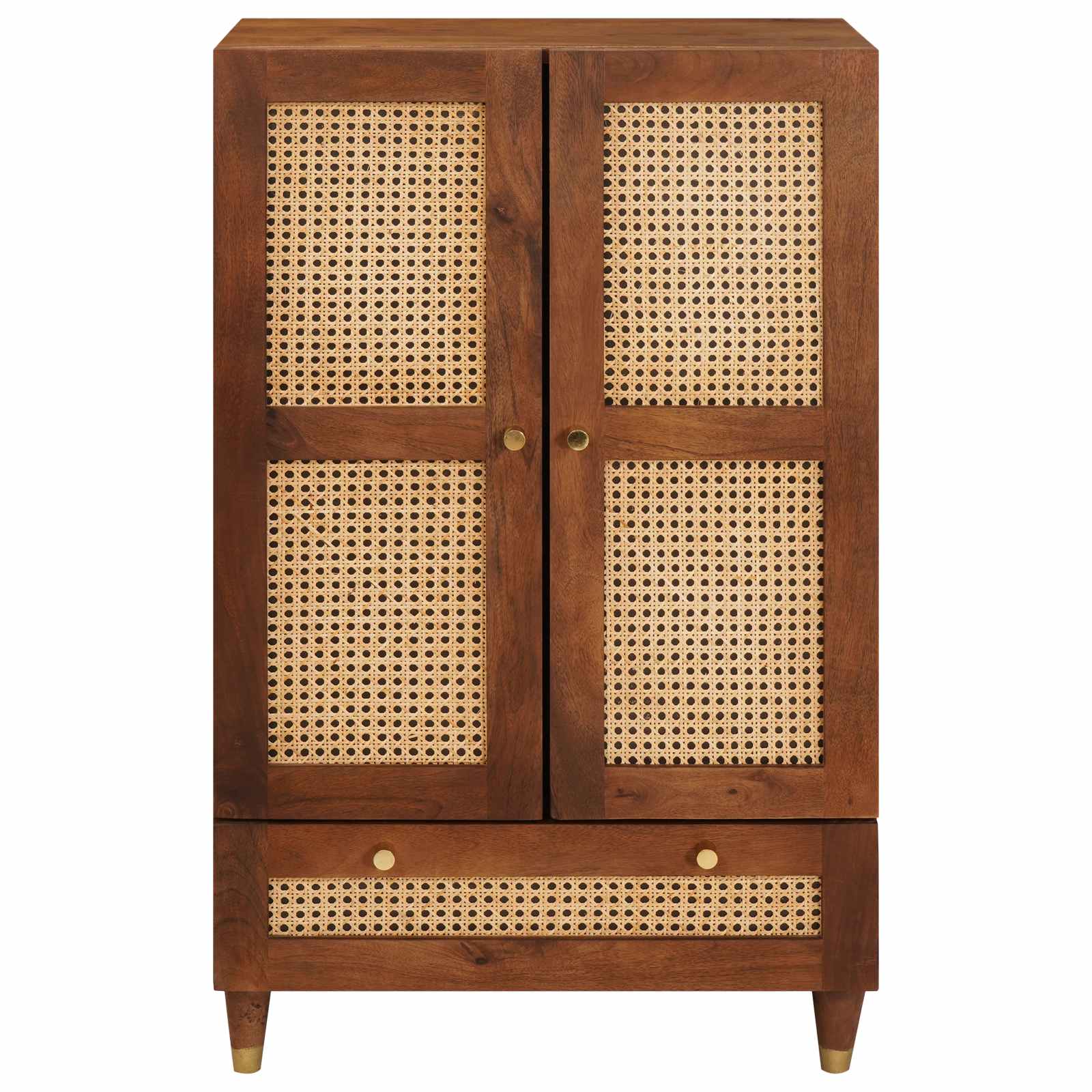 Hoge Kast Bruin 60 x 33,5 x 100 cm Massief Mango Hout