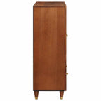 Hoge Kast Bruin 60 x 33,5 x 100 cm Massief Mango Hout