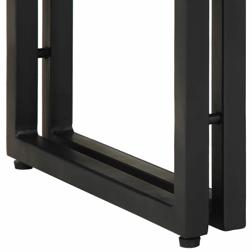 Wandtafel met lade Bruin 90 x 33 x 75 cm Massief Mango Hout
