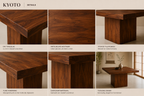 Kyoto Eettafel | Massief Acaciahout