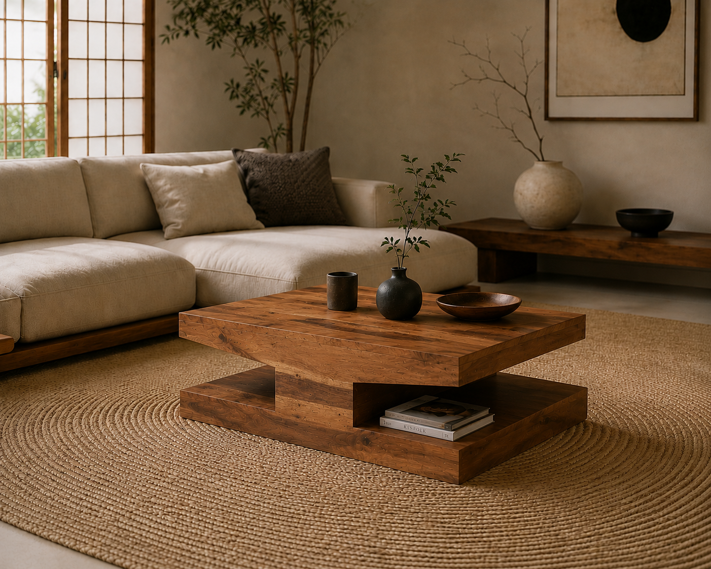Sakura Salontafel | Massief Acaciahout