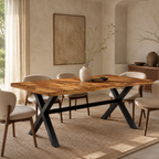 Melo Eettafel | Massief Acacia- en Mangohout