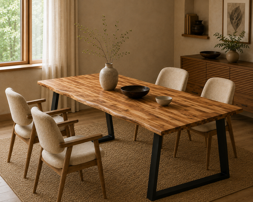 Osaka Eettafel | Massief Acaciahout