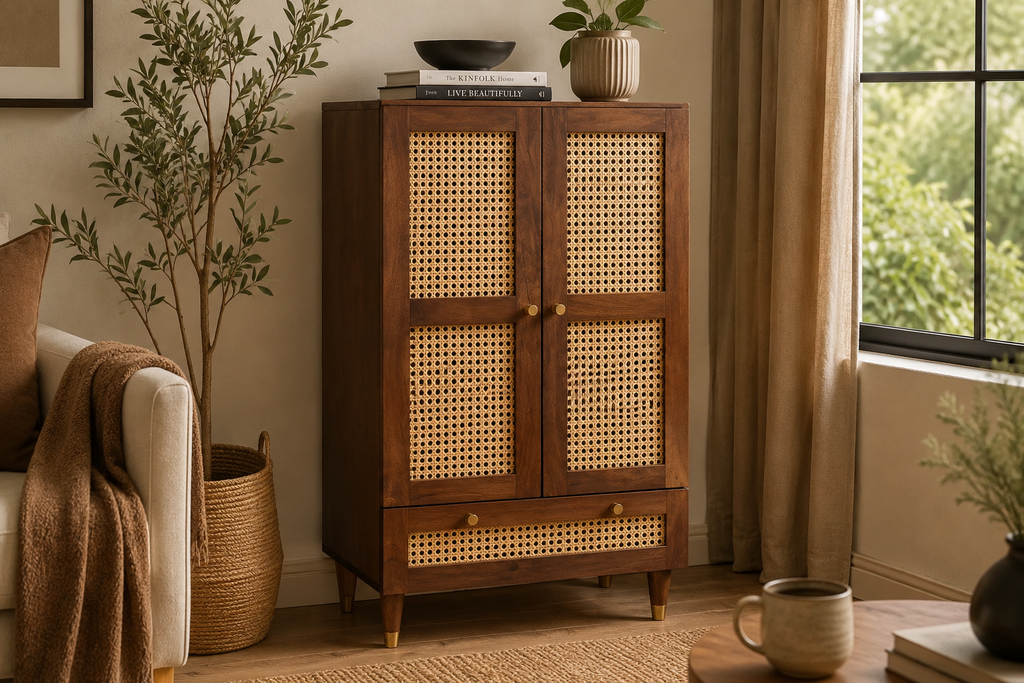 Sanji Hoge Kast | Mangohout & Rotan