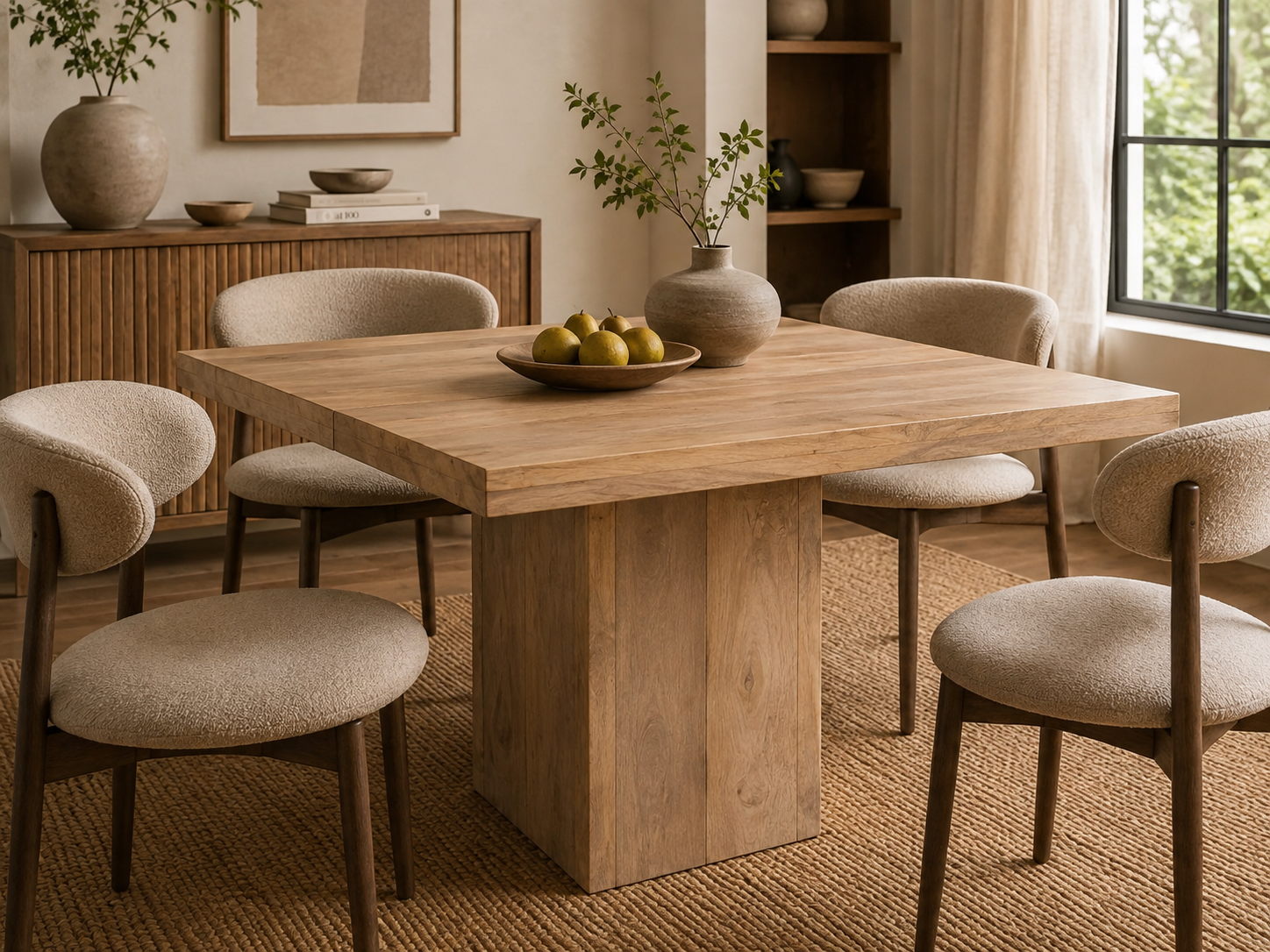 Zen Eettafel | Massief Mangohout