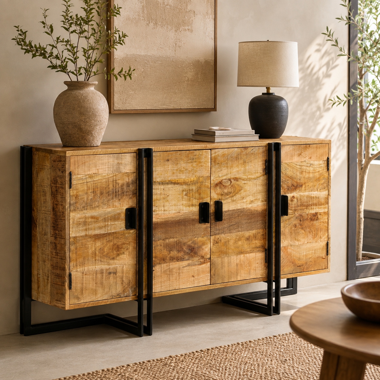 Hinata Dressoir | Massief Mangohout