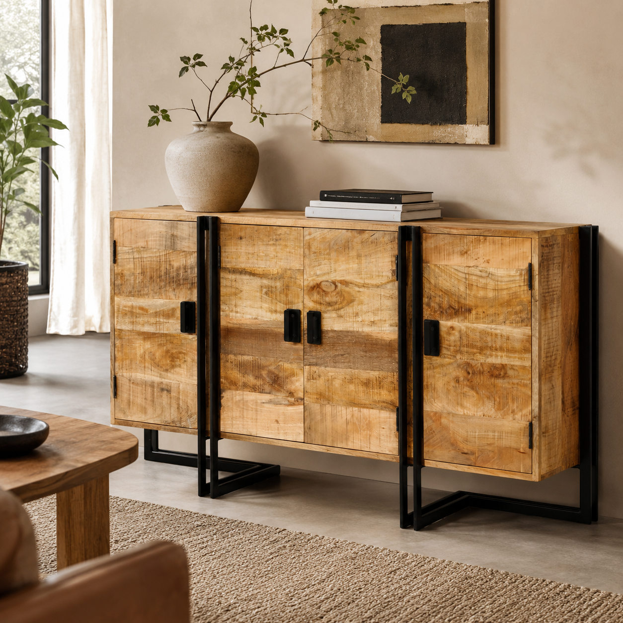 Hinata Dressoir | Massief Mangohout