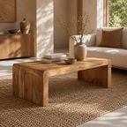 Ichiro Salontafel | Massief Acaciahout