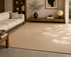 Chi Vloerkleed | Natuurlijke Jute – 160 × 230 cm
