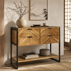 Kenji Consoletafel | Massief Acaciahout
